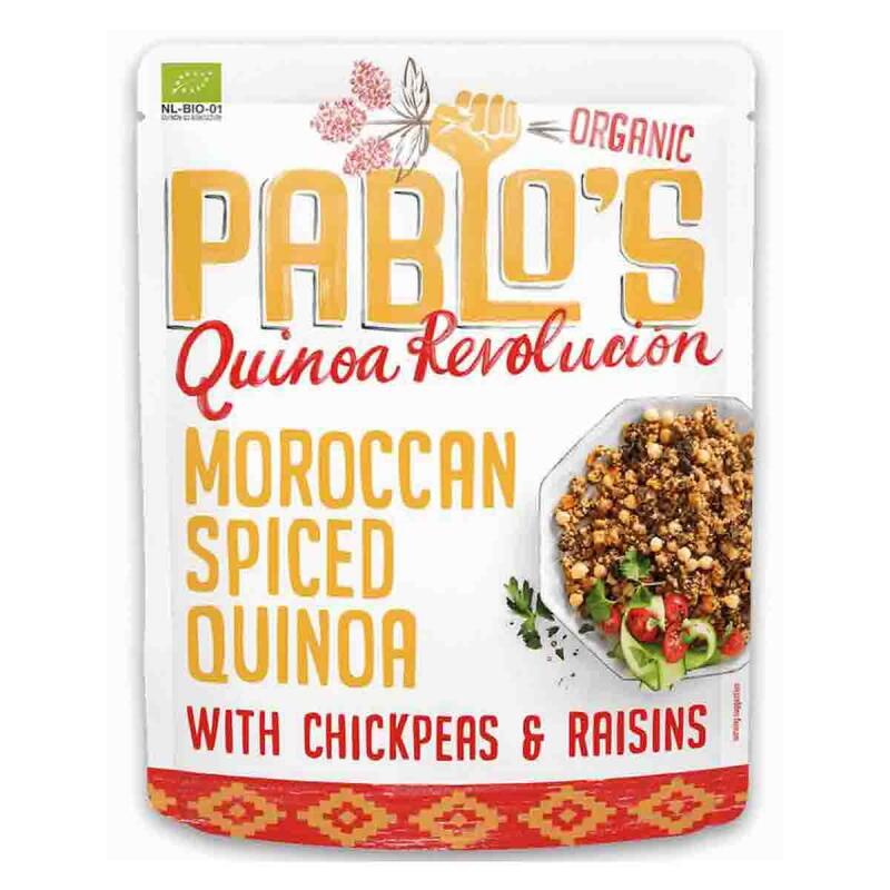 Moroccan spiced quinoa van Pablo`s Quinoa, 6 x 210 g